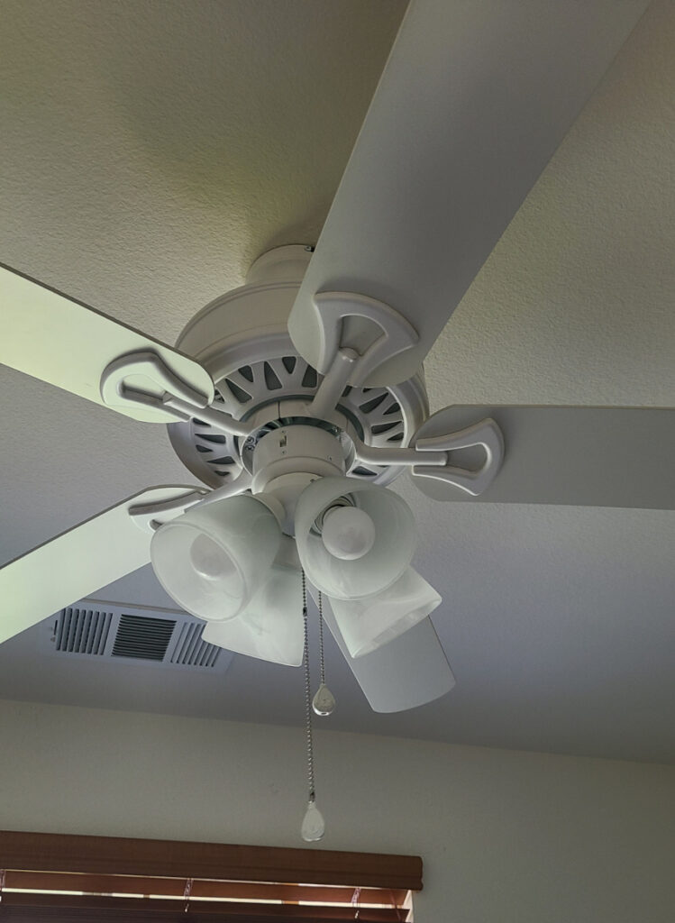 Ceiling Fan After Light Kit Install