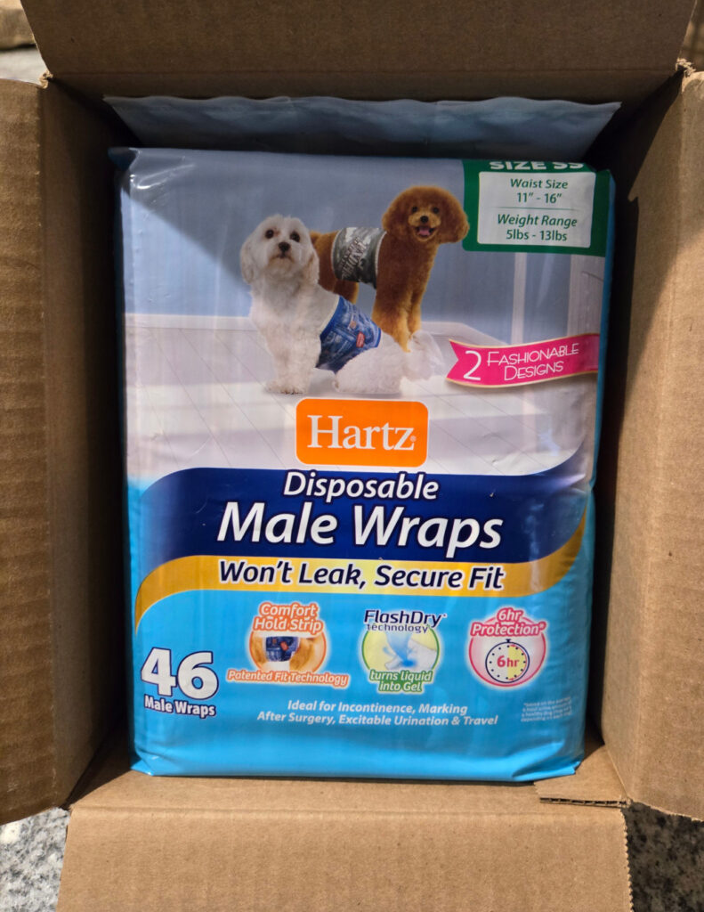 Hartz Disposable Male Dog Wraps